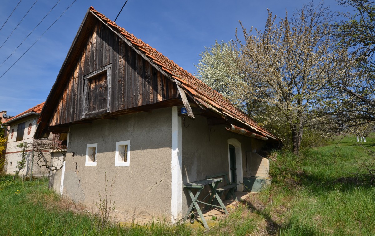  Na predaj viničný pozemok s chatkou, obec Žemberovce